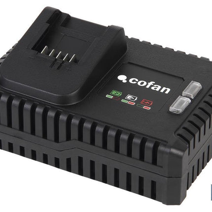 Cargador 18V 4,0A Cofan, Carga Ultrar­rápida con Protección Inteligente